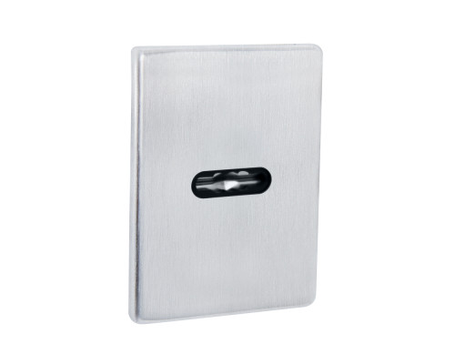 Накладка Fuaro (Фуаро) на сувальдный замок ESC.S-auto.RL/K.486 SSC (ESC 486-S-auto RL) сатинированный хром (1шт.)