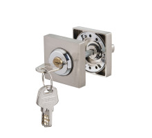 Ручка поворотная Ajax (Аякс) с фиксацией ключом BK6.FIX.JK SN-3 мат.никель 