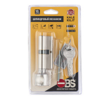 Цилиндровый механизм Kale kilit (Кале килит) с вертушкой 164 OBS SCE/70 (30+10+30) mm никель 5 кл. new 