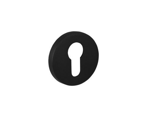 Накладка Fuaro (Фуаро) на цилиндр ESC.C.RLR/R.486 BL-24 черный (1 шт.)