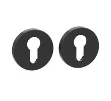 Накладка Punto (Пунто) под цилиндр ET.R.EST.R52 BL-24 черный 