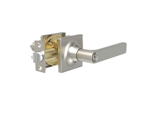 Ручка Punto (Пунто) защелка DK710/BL SN-ET (кл./фик.) никель