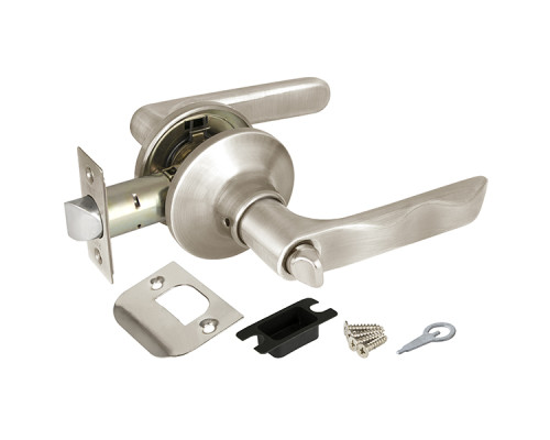 Ручка Punto (Пунто) защелка DK624 SN-BK (6024 SN-B) (фик.) мат. никель