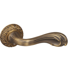 Ручка Fuaro (Фуаро) раздельная R.SM58.BAROCCO (BAROCCO SM) AB-7 матовая бронза 