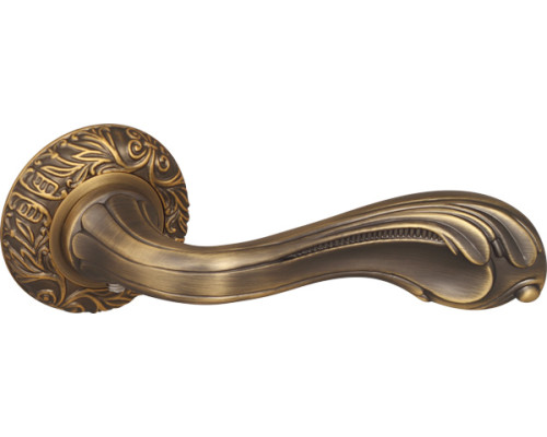 Ручка Fuaro (Фуаро) раздельная R.SM58.BAROCCO (BAROCCO SM) AB-7 матовая бронза