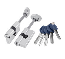 Цилиндровый Punto (Пунто) механизм (Z407/75) Z4007Tang75(40+10+25) со штоком CP хром 