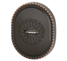 Накладка Armadillo (Армадилло) на сувальдный замок ESC.S-auto.CL/OV (PS-DEC CL) ABL-18 темная медь 