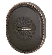 Накладка Armadillo (Армадилло) на сувальдный замок ESC.S-auto.CL/OV (PS-DEC CL) ABL-18 темная медь 