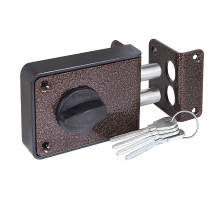 Замок Zenit (Зенит) накладной ЗН 1-3-1 медь 