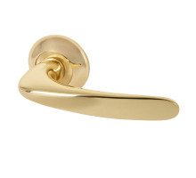 Ручка Armadillo (Армадилло) раздельная R.LD54.Pava (Pava LD42) GP/SG-5 золото/матовое золото TECH (кв. 8х140) 