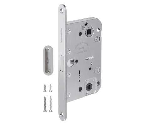 Магнитная Armadillo (Армадилло) защелка WC с ответной планкой GRAVITY G01.196.50.96 CP хром