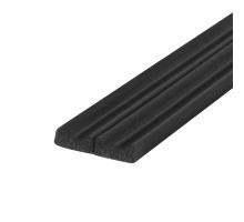 Уплотнитель Fuaro (Фуаро) самоклеящийся ADH/E-9x4mm BLACK черный 150m 