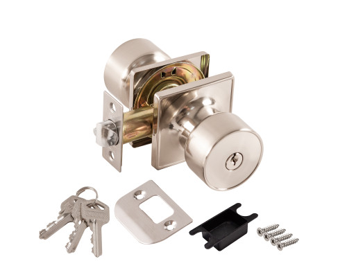 Ручка Punto (Пунто) защелка DK772/BL SN-ET (кл./фик.) никель