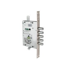 Замок Mottura (Моттура) врезной сувальдный 52.J525M-D MyKey (правый), ключ 60 мм, без накл. 