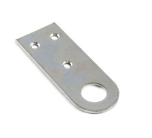 Проушины skobis (СКОБИС) ушко прямое 28х77 (105х40х3) цинк белый 