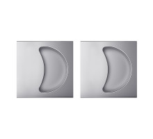 Ручка Armadillo (Армадилло) для раздвижных дверей SH.QUADRO55.010 CP-8 хром 