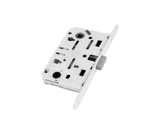 B06102.50.FM.567 AGB (АГБ) Защелка врезная WC (белый) с отв. пл. B02402.05.91 MEDIANA POLARIS