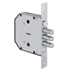 Замок Class (Класс) врезной сувальдный с задвижкой и защёлкой GS-SМ 012 (левый), 5 кл. 