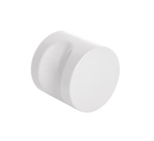 Ручка-кнопка Ajax (Аякс) CABIN PVC WH белый (1 шт в пакете) 