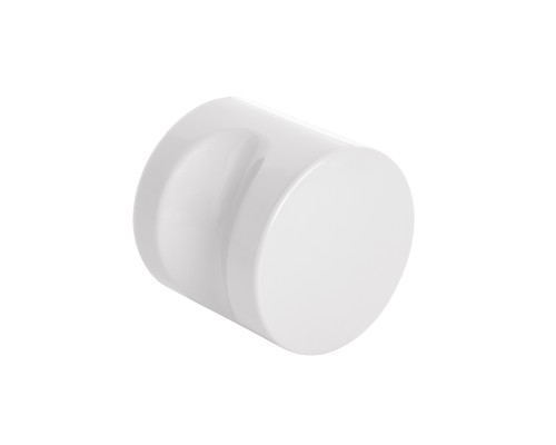 Ручка-кнопка Ajax (Аякс) CABIN PVC WH белый (1 шт в пакете)