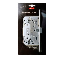 Корпус замка AGB (АГБ) под цил. MEDIANA EVOLUTION B01103.50.34.567 с отв. планкой B01000.13 (мат хром) 