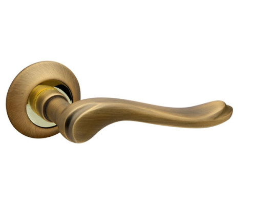 Ручка Fuaro (Фуаро) раздельная R.RM54.GRAZIA (GRAZIA RM) AB/GP-7 бронза/золото