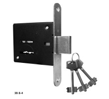 Замок Omega (Омега) врезной сувальдный ЗВ8-4, 5 кл. 