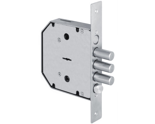 Замок Class (Класс) врезной сувальдный с задвижкой и защёлкой GS-SМ 012 (правый), 5 кл.