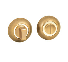 Ручка Fuaro (Фуаро) поворотная BK6.R.RM54 (BK6 RM) AB/GP-7 бронза/золото 