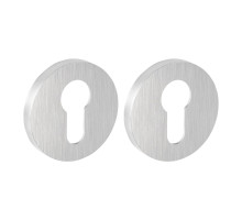 Накладка Fuaro (Фуаро) на цилиндр ET.R.SLR52 SSC-16 сатинированный хром 