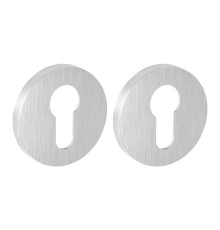 Накладка Fuaro (Фуаро) на цилиндр ET.R.SLR52 SSC-16 сатинированный хром 