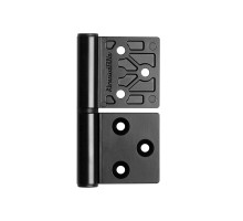 Петля Armadillo (Армадилло) универсальная флажковая FL.IN3800.UR BL черный 