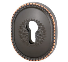 Накладка Armadillo (Армадилло) на цилиндр ESC.C.CL/OV (ET-DEC CL) ABL-18 темная медь 