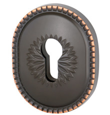 Накладка Armadillo (Армадилло) на цилиндр ESC.C.CL/OV (ET-DEC CL) ABL-18 темная медь 