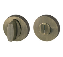 Ручка Armadillo (Армадилло) поворотная BK6.R.URB52 (WC-BOLT BK6/URB) АВ-7 бронза 