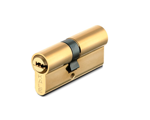 Цилиндровый Kale kilit (Кале килит) механизм 164 SN/68 (26+10+32) mm упк.БЛИСТЕР латунь 5 кл.