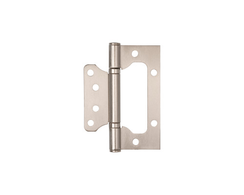 Петля Ajax (Аякс) универсальная без врезки IN4000W SN (100/P-2B 100x2,3) мат.никель