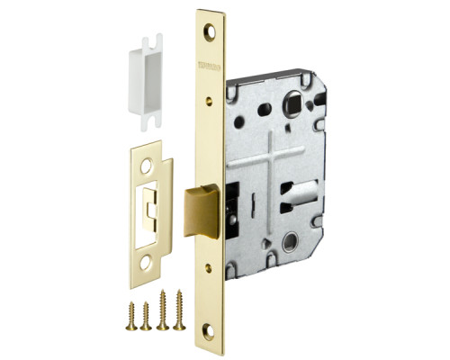 Защелка Fuaro (Фуаро) врезная PLASTP72-50 (P72-50) GP латунь