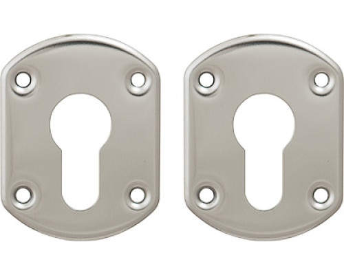 Накладки Guardian (Гардиан) под цилиндр &quot &quot хром ГХ 31 /пара/, объемная /123:479/