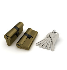 Цилиндровый Fuaro (Фуаро) механизм (R300/60) R3000Key60(25+10+25) AB бронза 5Key 