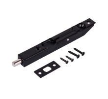 Упор Fuaro (Фуаро) дверной торцевой RIGEL16-140 (FB 140-16) BL-24 черный 