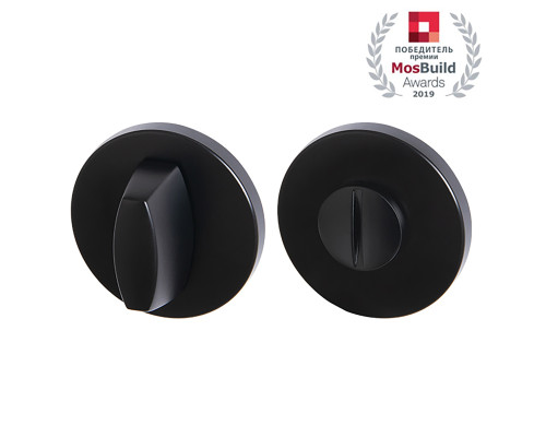 Ручка Armadillo (Армадилло) поворотная BK6.R.URS52 (WC-BOLT BK6 URS) BL-26 черный