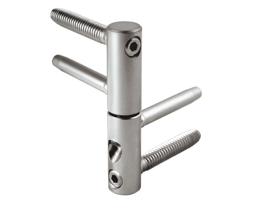 E01150.14.15 AGB (АГБ) Петля ввертная 3-D серия (бихром) (заменяет E01150.14.04)