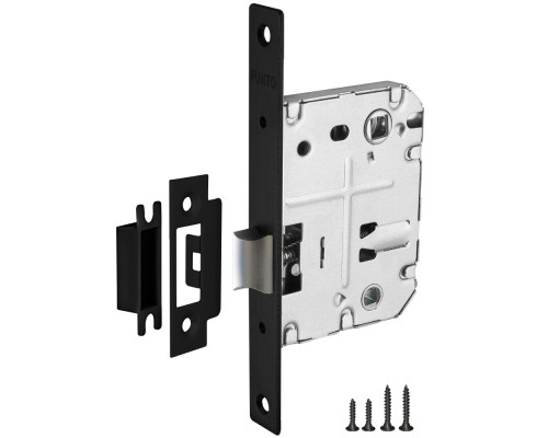 Защелка Punto (Пунто) врезная METL72-50 ( L72-50) BL черный
