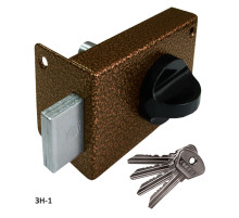 Замок Omega (Омега) накладной цилиндровый ЗН1медь 