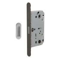 Магнитная Armadillo (Армадилло) защелка WC с ответной планкой GRAVITY.PRO G01.196.50.96 BPVD вороненый никель 