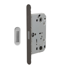 Магнитная Armadillo (Армадилло) защелка WC с ответной планкой GRAVITY.PRO G01.196.50.96 BPVD вороненый никель 