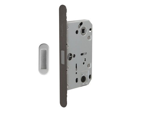 Магнитная Armadillo (Армадилло) защелка WC с ответной планкой GRAVITY.PRO G01.196.50.96 BPVD вороненый никель