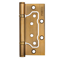 Петля Punto (Пунто) универсальная без врезки IN4200W CF (200-2B 100x2,5) кофе 