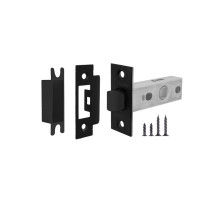 Защелка Fuaro (Фуаро) врезная PLASTP12-45-25 (P12-45) BL черный 